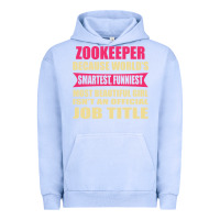 Pigment Grape Ice zookeeper funniest isn't a jobtitle Urban Hoodie - artisFamous