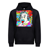 Black POP ART RETRO Urban Hoodie - artisFamous