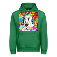 Emerald POP ART RETRO Urban Hoodie - artisFamous