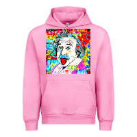 Fuchsia Pink POP ART RETRO Urban Hoodie - artisFamous