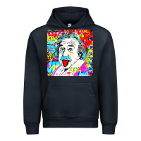 Navy POP ART RETRO Urban Hoodie - artisFamous