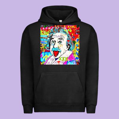 Pop Art Retro Urban Hoodie Designed By Artisfamous