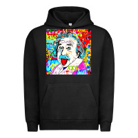Pigment Black POP ART RETRO Urban Hoodie - artisFamous