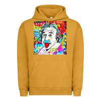 Pigment Peanut Butter POP ART RETRO Urban Hoodie - artisFamous