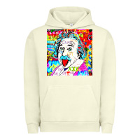 Pigment Pistachio POP ART RETRO Urban Hoodie - artisFamous