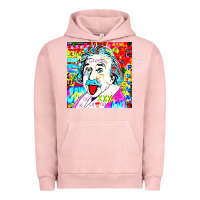 Pigment Salmon POP ART RETRO Urban Hoodie - artisFamous