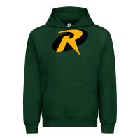 Forest Green Robin Urban Hoodie - artisFamous