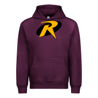 Mauve Wine Robin Urban Hoodie - artisFamous