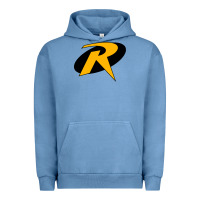 Pigment Pebble Blue Robin Urban Hoodie - artisFamous