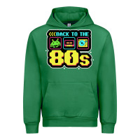Emerald BACK TO THE 80S Urban Hoodie - artisFamous