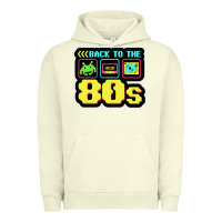 Pigment Pistachio BACK TO THE 80S Urban Hoodie - artisFamous