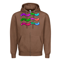Chestnut worm jelly Zipper Hoodie - AdoDesignShop