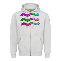 Dove Grey worm jelly Zipper Hoodie - AdoDesignShop