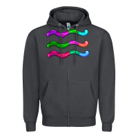 Smoke worm jelly Zipper Hoodie - AdoDesignShop