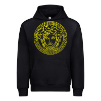 Black VINTAGE  Medusa Urban Hoodie - artisFamous