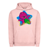 Pigment Salmon barney 5 Urban Hoodie - artisFamous