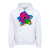 White barney 5 Urban Hoodie - artisFamous