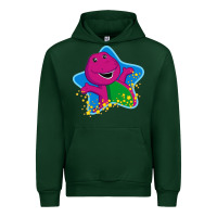 Forest Green barney 5 Urban Hoodie - artisFamous