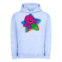 Pigment Grape Ice barney 5 Urban Hoodie - artisFamous