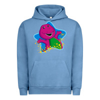 Pigment Pebble Blue barney 5 Urban Hoodie - artisFamous