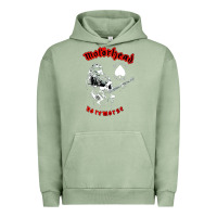 Pigment Oil Green lemmy vocal Urban Hoodie - artisFamous