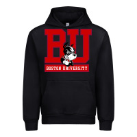Black boston university terriers Urban Hoodie - artisFamous