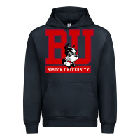 Navy boston university terriers Urban Hoodie - artisFamous