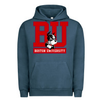 Pigment Midnight Navy boston university terriers Urban Hoodie - artisFamous