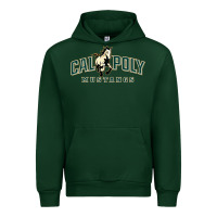Forest Green cal poly mustangs Urban Hoodie - artisFamous