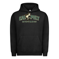 Pigment Black cal poly mustangs Urban Hoodie - artisFamous