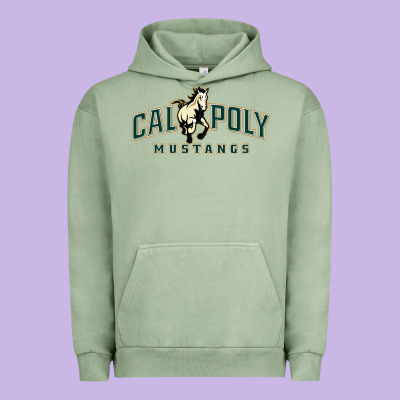Cal Poly Mustangs Urban Hoodie Designed By Artisfamous