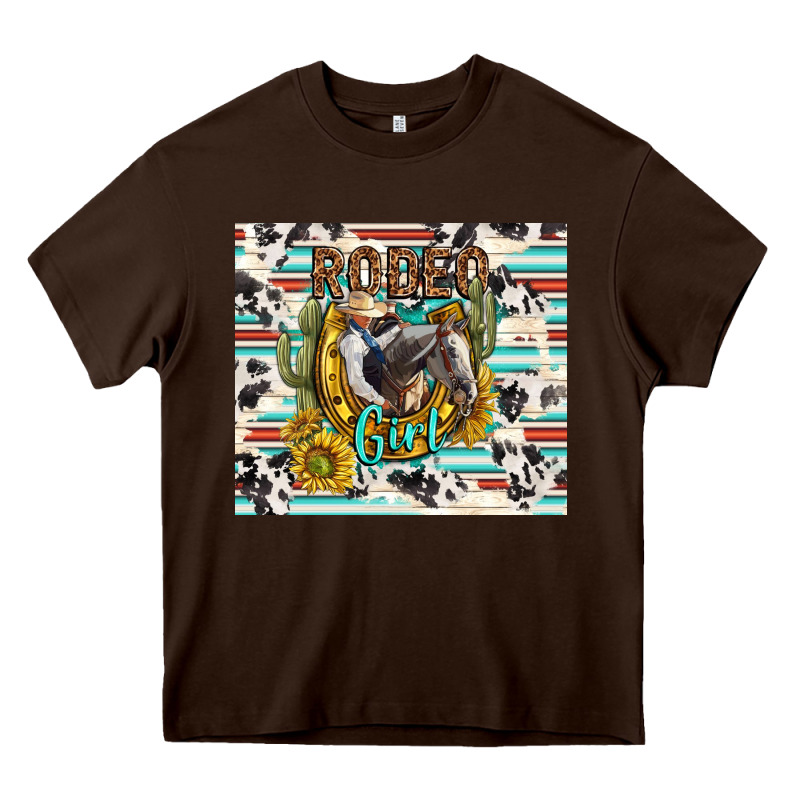 Rodeo Girl Heavy Core Tee by TumblerDesignByShophia | Teevron