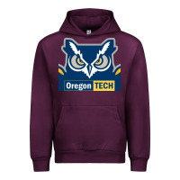 Mauve Wine Oregon Tech Gift Urban Hoodie - artisFamous