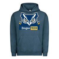 Pigment Midnight Navy Oregon Tech Gift Urban Hoodie - artisFamous
