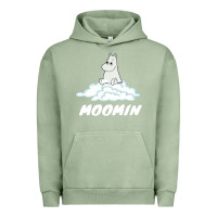 Pigment Oil Green Moomin Urban Hoodie - artisFamous