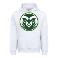 White colorado state rams Urban Hoodie - artisFamous