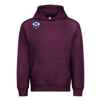 Mauve Wine Johnson & Wales College Art Urban Hoodie - artisFamous
