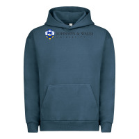 Pigment Midnight Navy Johnson & Wales College Art Urban Hoodie - artisFamous