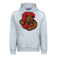 Heather Grey cornell big red Urban Hoodie - artisFamous