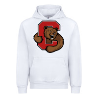 White cornell big red Urban Hoodie - artisFamous