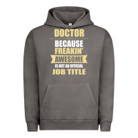 Pigment Tornado doctor because freakin' awesome isn't a job title Urban Hoodie - artisFamous