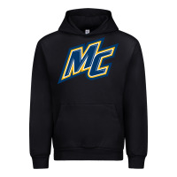 Black merrimack warriors Urban Hoodie - artisFamous