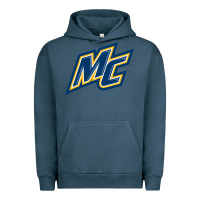 Pigment Midnight Navy merrimack warriors Urban Hoodie - artisFamous