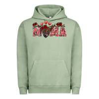Pigment Oil Green valentines day mama Urban Hoodie - RanaPortraitStore