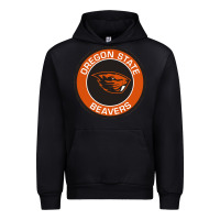 Black Oregon College Gift Urban Hoodie - artisFamous