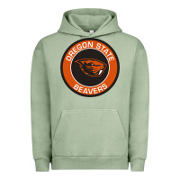 Pigment Oil Green Oregon College Gift Urban Hoodie - artisFamous