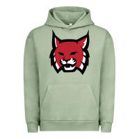 Pigment Oil Green Rhodes College Athletic Urban Hoodie - artisFamous