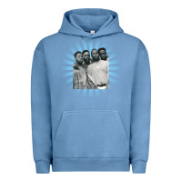 Pigment Pebble Blue boyz ii men Urban Hoodie - artisFamous