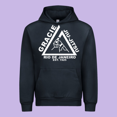 Gracie Jiu Jitsu  2 Urban Hoodie Designed By Artisfamous