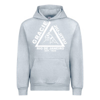 Heather Grey gracie jiu jitsu  2 Urban Hoodie - artisFamous